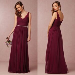 NWOT BHLDN Hithero Fleur Burgundy Dress Size 18